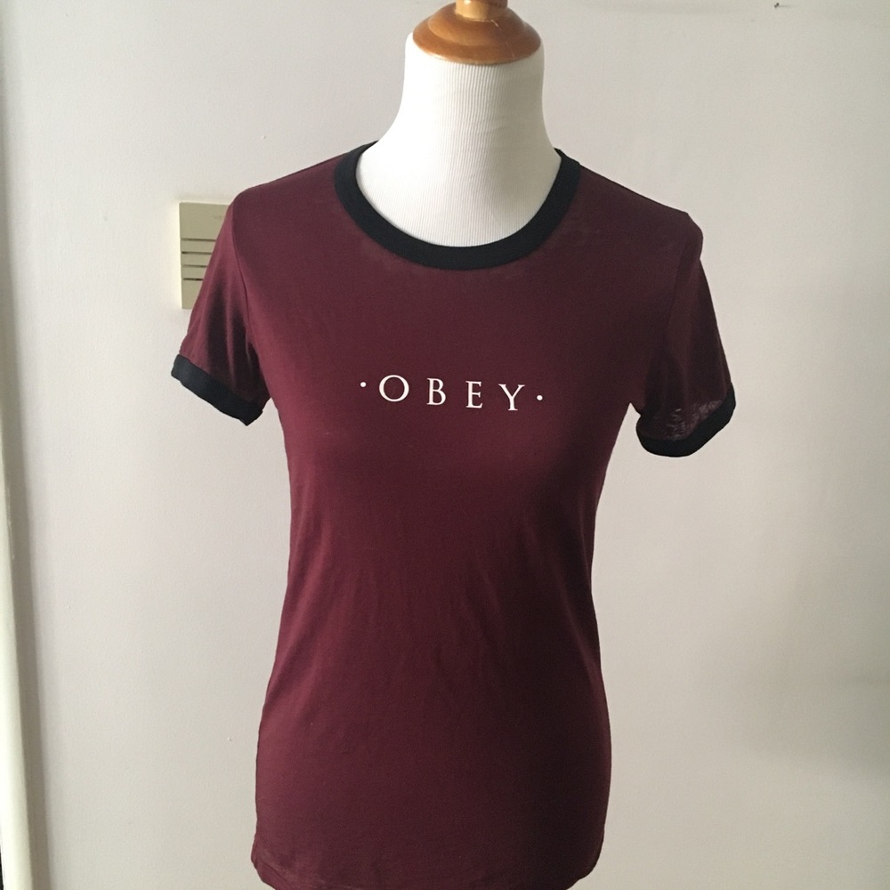 Obey T-shirt.  Size S